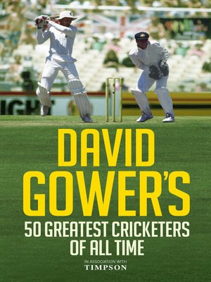 cover image of David Gower's Half-Century